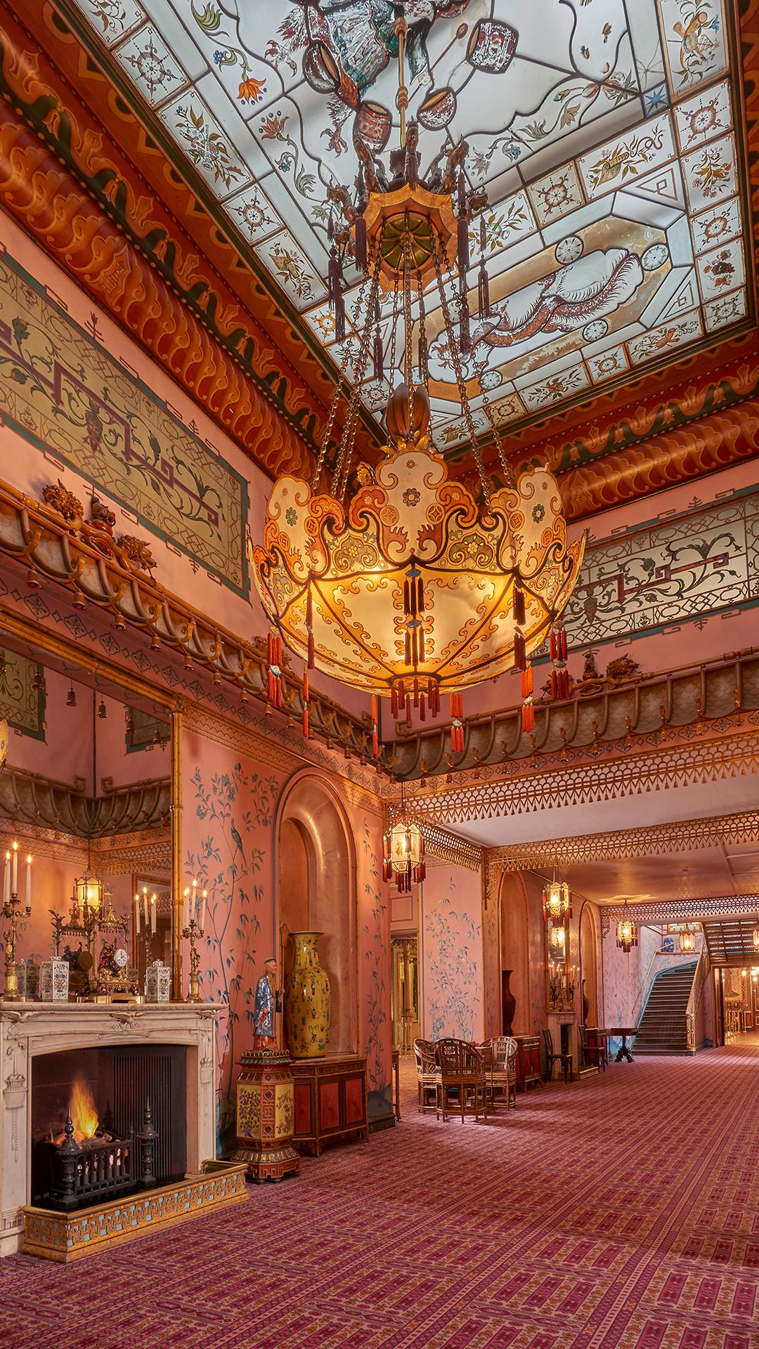 The Long Gallery of The Royal Pavilion at Brighton